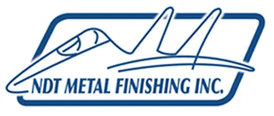 A metal finishing company logo